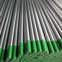 TEN-HIGH Elettrodi Di Tungsteno WP 2,4 X 175 Mm, 10 Pezzi, Colore Verde, Per Saldatura TIG Alluminio E Leghe